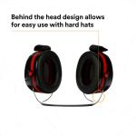 3M Peltor Optime 105 Behind-the-Head Earmuff, Factory, One Size
