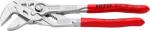 KNIPEX - Pliers Wrench, Chrome (86 03 180), Red