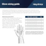 HexArmor Seamless A6-Level Cut-Resistant Durable Long Lasting Puncture Resistant Safety Gloves | Helix 2076 | Small