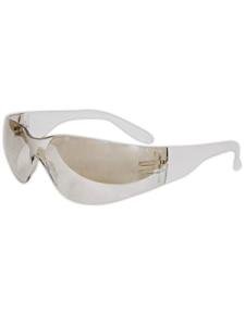 MAGID Scratch & Impact Resistant Safety Glasses, 1 PR, Wraparound Indoor/Outdoor Lens, Integrated Nose Pad & Side Shields, UV Protection (Y10CFIO)
