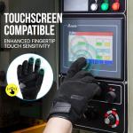 TAILI Level 3 Needle, Level 5 Puncture Resistant Work Gloves for Gardening, Touchscreen, Breathable, Grip Enhanced A7 Cut Resistant Safety Gloves, Black, XL, 1 Pair