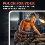 SUZUME 4 in 1 Ratchet Wrench 3-Piece Metric (8-19mm) 15K Gear Cycles Tested 72-Tooth CR-V Steel Reversible Ratcheting Box Wrench Set with Storage Bag and EVA Foam for Motorcycle Car Bicycle DIY