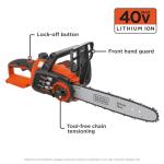 BLACK+DECKER 40V MAX Cordless 12-Inch Chainsaw
