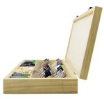 SE 228-Piece Rotary Tool Accessories Kit with 1/8" Shank - Comprehensive Set for Polishing, Drilling, Engraving - Includes Sanding Bands, Grinding Stones, Woolen Wheels, and Wooden Case - RA9228