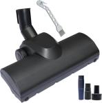 Turbo Brush Head Vacuum Brush Attachment for Shop Vac using 1-1/4'' & 2-1/4'' Acessories, Compatible Shark Rototor NV500 NV501 HV371 Miele Classic C1- Removal Pet Hair for Low Carpet & Area Rugs