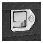 UWS EC10313 63-Inch Matte Black Heavy-Wall Aluminum Angled Truck Tool Box with Low Profile, RigidCore Lid