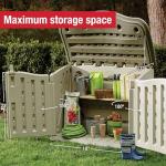 Rubbermaid Outdoor Resin Storage Box - Olive Stone