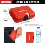 LLNDEI 31Pcs Electric Screwdriver, 4V Cordless Screwdriver Rechargeable with 15PCS Bits & 11PCS 1/4" Sockets, Power Screwdriver with Extension Bar, Adapters and Universal Joint.