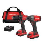 CRAFTSMAN V20 MAX Cordless Drill and Driver Kit