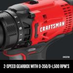 CRAFTSMAN V20 MAX Cordless Drill and Driver Kit