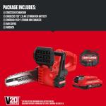 CRAFTSMAN V20 Mini Chainsaw with Battery & Charger