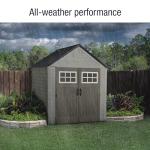 Rubbermaid Outdoor Storage Shed, 2.2 x 2.1 m