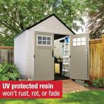 Rubbermaid Outdoor Storage Shed, 2.2 x 2.1 m