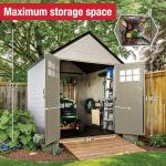Rubbermaid Outdoor Storage Shed, 2.2 x 2.1 m