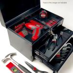 Apollo Tools 14-Inch Heavy-Duty Steel Tool Box