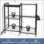Power Tool Organizer with Charging Station & Wheels
