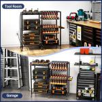 Power Tool Organizer with Charging Station & Wheels