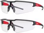 Milwaukee Anti-Fog Safety Glasses - 2 Pack