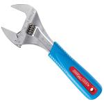 Channellock 8WCB WideAzz Adjustable Wrench with Blue Grips