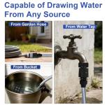 Duoguto 1400 PSI Cordless Pressure Washer Battery Powered, Portable Handheld Power Washer with 2×4.0Ah 21V Batteries, 3 Pressure Modes, 6-in-1 Nozzle & Foam Cannon for Car