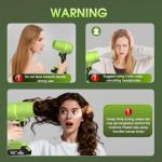 990,000 RPM 21V Cordless Leaf Blower with 2×6.0Ah Batteries - Handheld Electric Blower for Patio Cleaning, Car Drying, Leaves and Dust,Universal