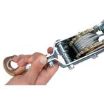 Performance Tool W4000DB Power Puller - 2 Ton Capacity Winch, 12' Aircraft Cable & Automatic Notch For Time Releases