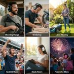 34dB Noise Cancelling Ear Muffs for All Ages