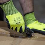 Malta Dynamics Safety Work Protective Gloves – Mens Work Gloves with ANSI Cut Level A5 Protection, Touchscreen Compatible, OSHA and ANSI Compliant (Large, 12 Pair)