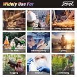 28 Pack Safety Glasses in 7 Colors (Bulk Pack of 24+4) Unisex Clear Anti-Scratch Protective Goggles Impact Resistant Lens Eyewear with ANSI Z87.1 EN166 for Construction, Shooting and Laboratory