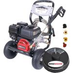 Simpson 3400 PSI Gas Pressure Washer and 15-Inch Surface Cleaner, 2.5 GPM Residential Power Washer, 25' Hose, Clean Machine, 49-State (CM61248-S)