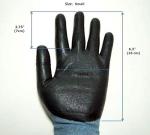 Lightweight Nitrile Work Gloves Supegrip200, 3D Comfort Stretch Fit, Durable Power Grip Foam Coated, Smart Touch, Thin Machine Washable, 5 Pairs Pack (Small, Pink)