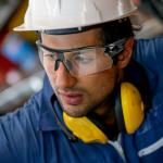 OXG 12 Pack Clear Safety Glasses for Men and Women, ANSI Z87.1 Work Glasses Scratch Impact Resistant Lens Protective Eyewear