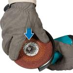 Makita XAG25Z-R 18V LXT Brushless Lithium-Ion 4-1/2 in. / 5 in. Cordless X-LOCK Angle Grinder (Tool Only) (Renewed)