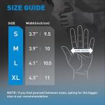 S SATC 1 Pair Cut Resistant Work Gloves, Foam Nitrile Coated Knife Gloves with Non-Slip Grip, ANSI A5 Cut Proof Gloves for Cutting, Construction, Warehouse, Large