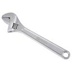 Olympia Tools 10" Adjustable Wrench, Heavy Duty Drop Forged Steel, Chrome Plated, Precision Machined Jaws, Rust Resistant