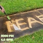 Imdot 5000PSI 4.0GPM Heavy Duty Electric Pressure Washer with 33 FT Extension Hose, 4 QCNozzles and 500ml Foam Cannon for Cars/Fences/Driveways/Patios/Home Cleaning, Deep Green