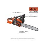 BLACK+DECKER 40V MAX Cordless 12-Inch Chainsaw