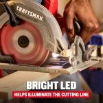 CRAFTSMAN V20 RP Cordless Circular Saw, 7-1/4 inch, Bare Tool Only (CMCS551B)