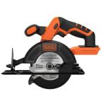 BLACK+DECKER 20V 5-1/2" Cordless Circular Saw, Bare Tool Only (BDCCS20B)