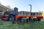 Agri-Fab 48" Plug-Type Aerator Tow-Behind Black