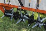 Agri-Fab 48" Plug-Type Aerator Tow-Behind Black