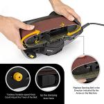 Jellas 3 × 21-Inch Belt Sander with Dust Bag, 7Amp Sander Machine with Variable-speed Control, 2 in 1 Vacuum Adapters, 10Feet (3 meters) Length Power Cord