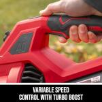 SKIL PWR CORE 40 Brushless 40V 460CFM Cordless Leaf Blower Kit with Variable Speed, Includes 2.0Ah Battery and 60W Charger - BL0460C-11