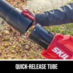 SKIL PWR CORE 40 Brushless 40V 460CFM Cordless Leaf Blower Kit with Variable Speed, Includes 2.0Ah Battery and 60W Charger - BL0460C-11