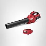 SKIL PWR CORE 40 Brushless 40V 460CFM Cordless Leaf Blower Kit with Variable Speed, Includes 2.0Ah Battery and 60W Charger - BL0460C-11