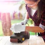 Jellas 3 × 21-Inch Belt Sander with Dust Bag, 7Amp Sander Machine with Variable-speed Control, 2 in 1 Vacuum Adapters, 10Feet (3 meters) Length Power Cord