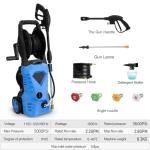 Imdot 5000PSI Electric Pressure Washer 2026 2.8GPM High Power Washer with 4 Pressure Nozzle and Soap Bottle for Home, Car Washing, Fence Cleaning, Patio (Blue)