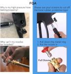 Imdot 5000PSI Electric Pressure Washer 2026 2.8GPM High Power Washer with 4 Pressure Nozzle and Soap Bottle for Home, Car Washing, Fence Cleaning, Patio (Blue)