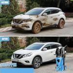 Imdot 5000PSI Electric Pressure Washer 2026 2.8GPM High Power Washer with 4 Pressure Nozzle and Soap Bottle for Home, Car Washing, Fence Cleaning, Patio (Blue)