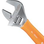 Klein Tools D5072 Adjustable Wrench Set, Extra Capacity, 6-Inch and 10-Inch, Forged Alloy Steel Wrenches, Metric and SAE, 2-Piece